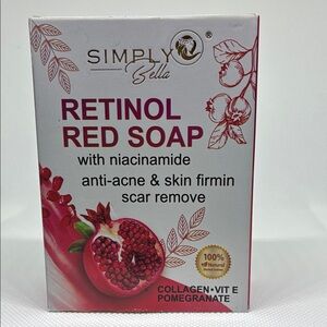 Simply Belle Retinol Red Soap with Pomegranate